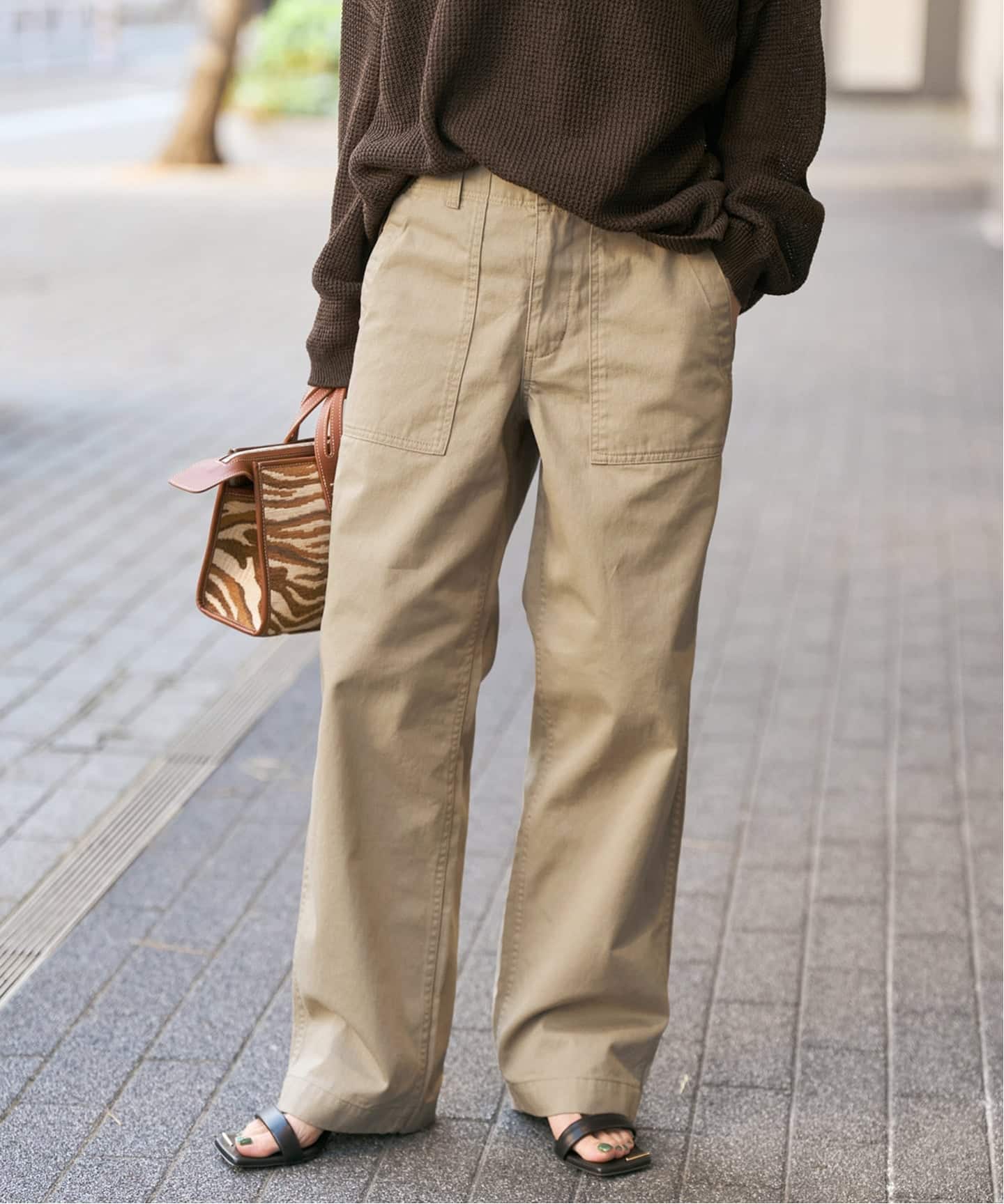 新色有り / 追加》ルーズベイカーパンツ（カーゴパンツ）｜Spick and