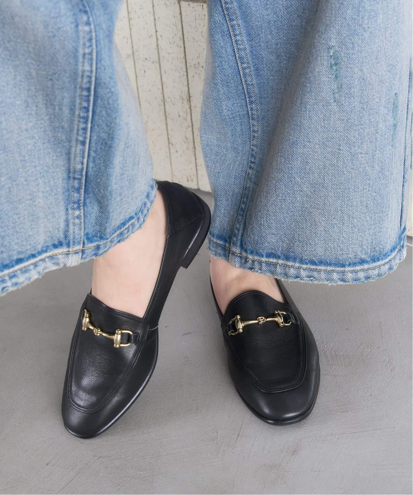 追加》レザービットバブーシュ（ローファー）｜LE TALON（ル タロン