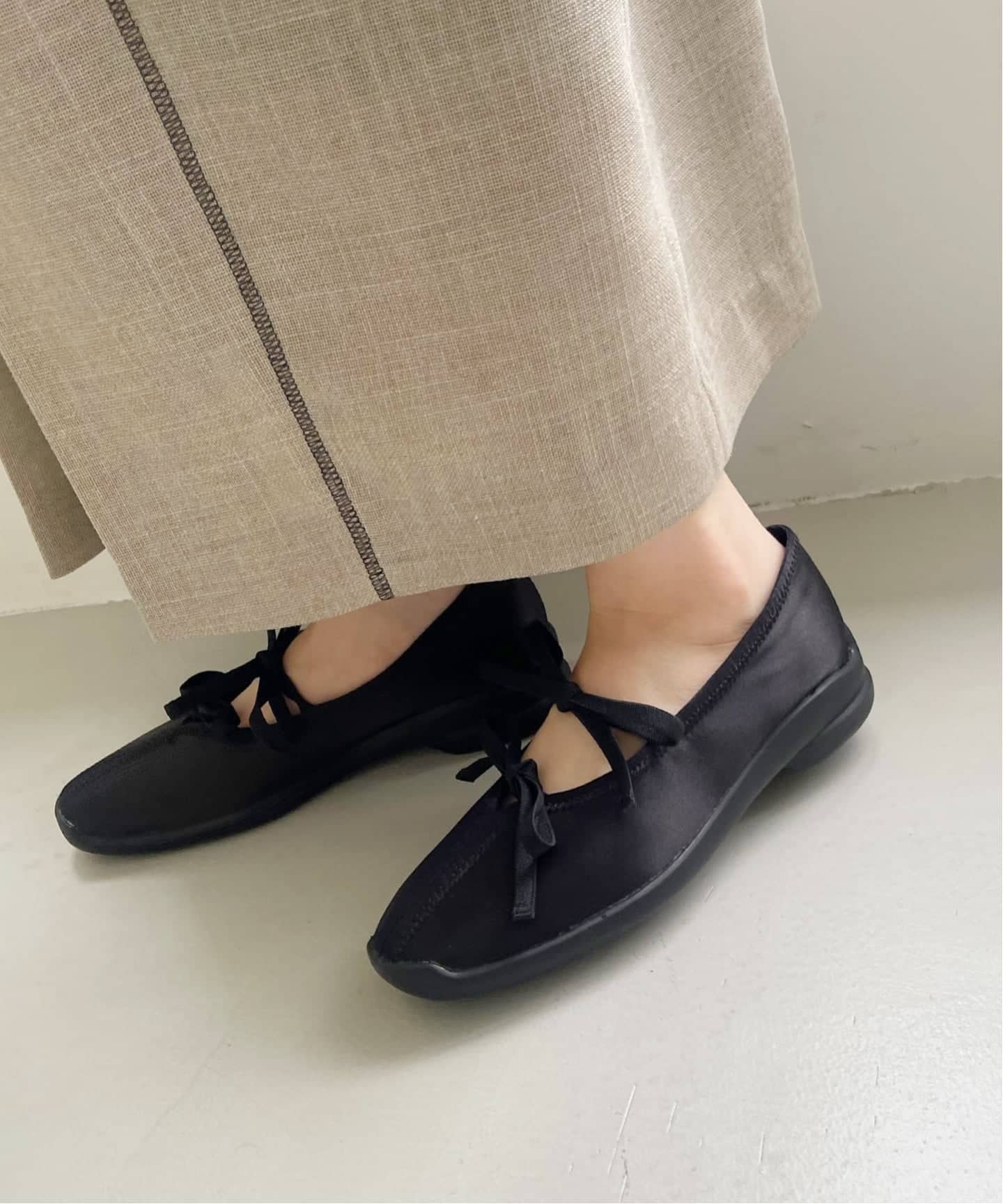 追加》Lダブルリボンバレリーナ（スニーカー）｜LE TALON（ル タロン