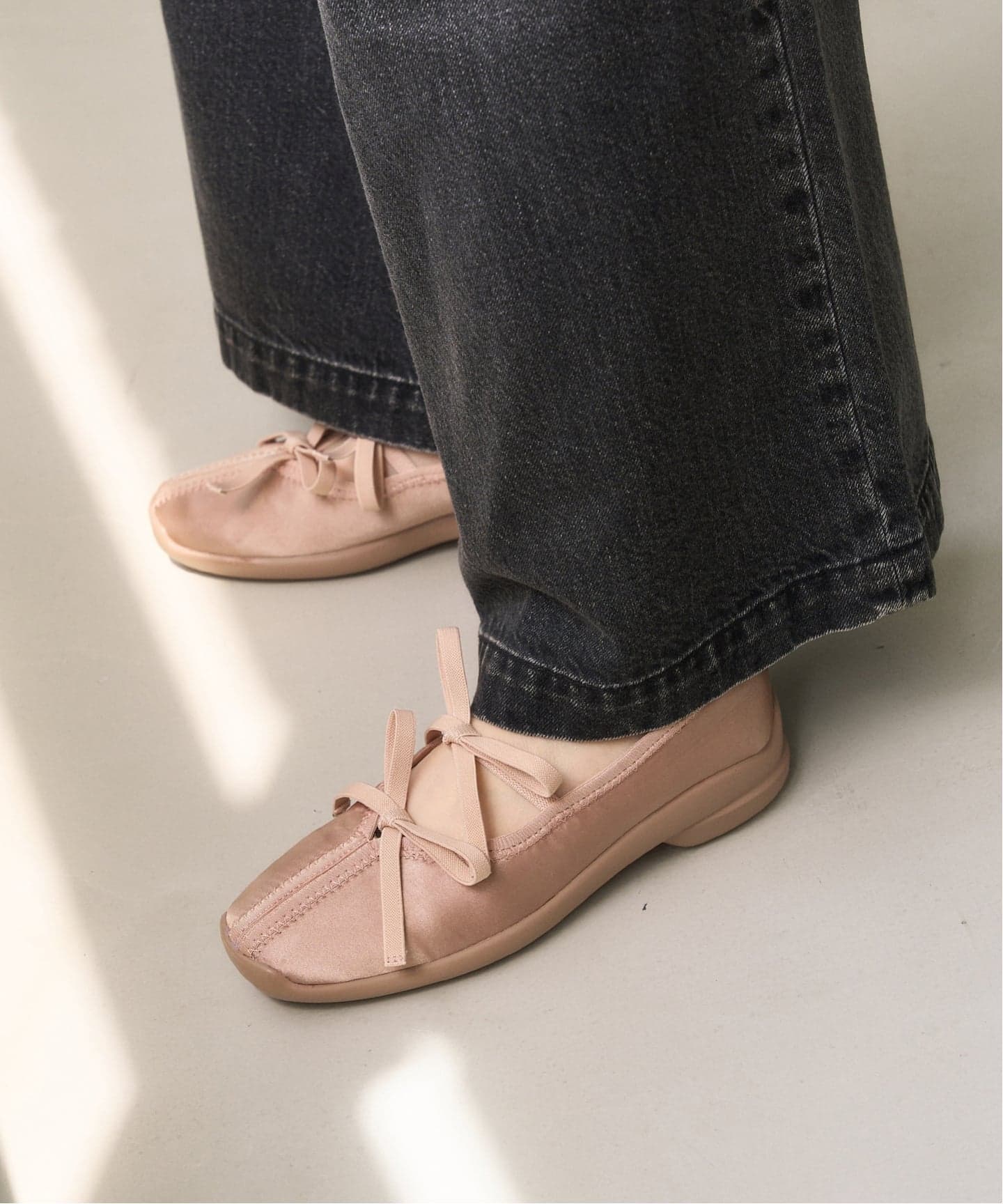 追加》Lダブルリボンバレリーナ（スニーカー）｜LE TALON（ル タロン