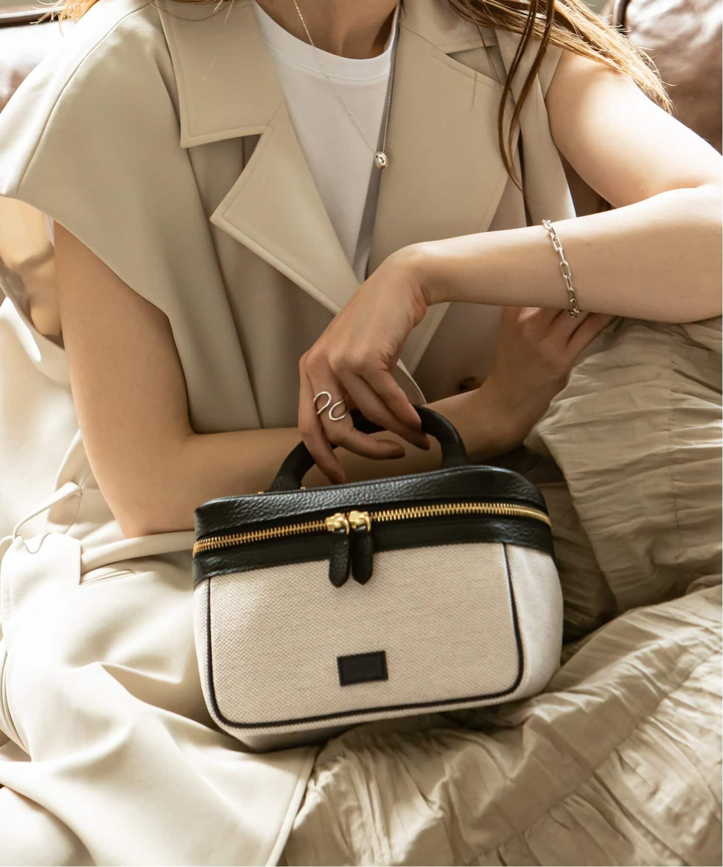 ch!iii】キャンバスバニティBAG（ハンドバッグ）｜NOBLE（ノーブル）の