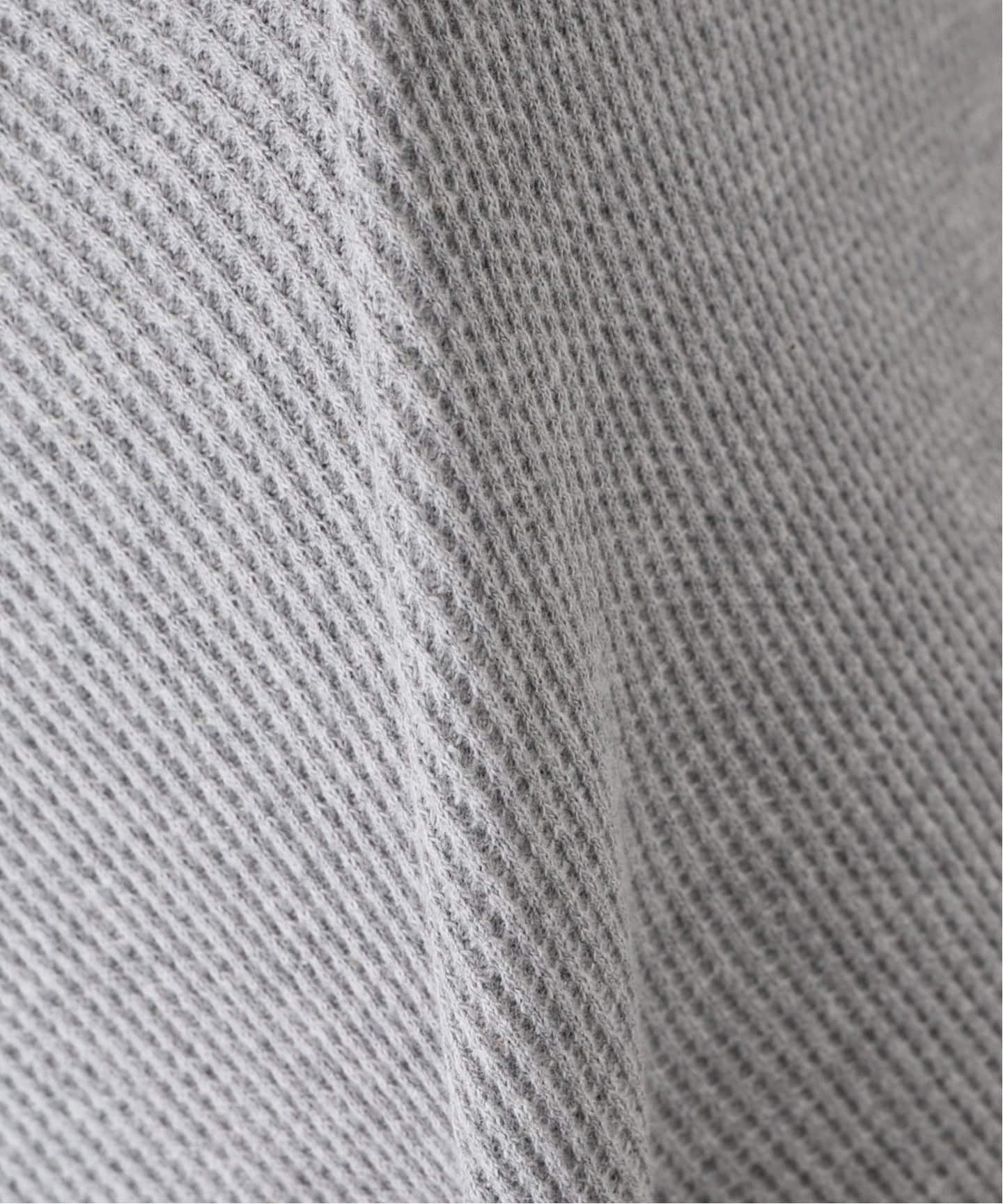 FACCIES / ファッチーズ】別注 Waffle Damage Henry Neck（Tシャツ