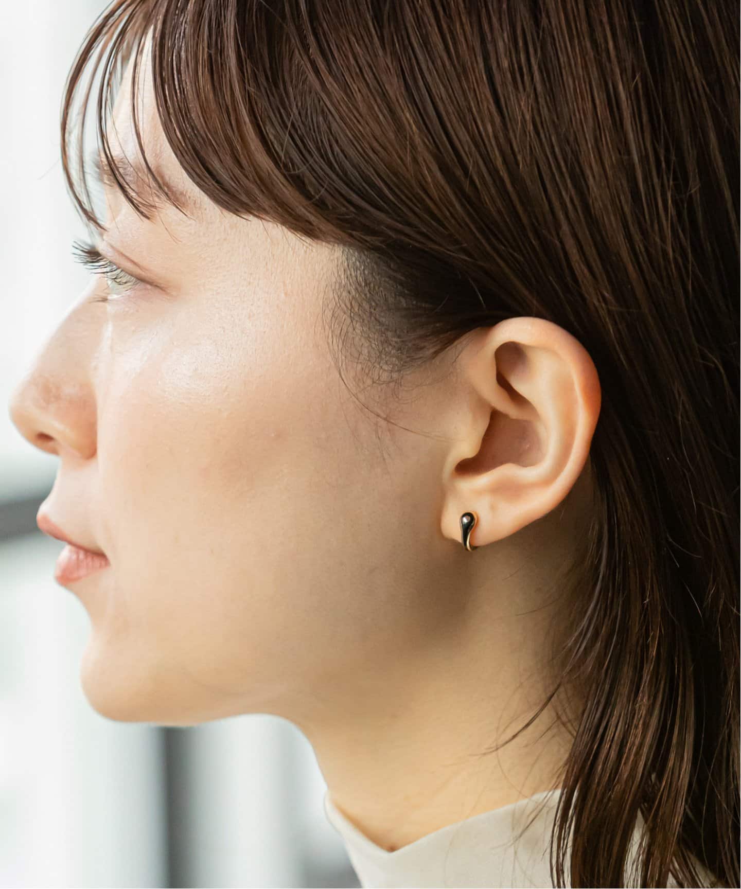 HIROTAKA/ヒロタカ Bird of Paradise ハーフフープピアス(片耳