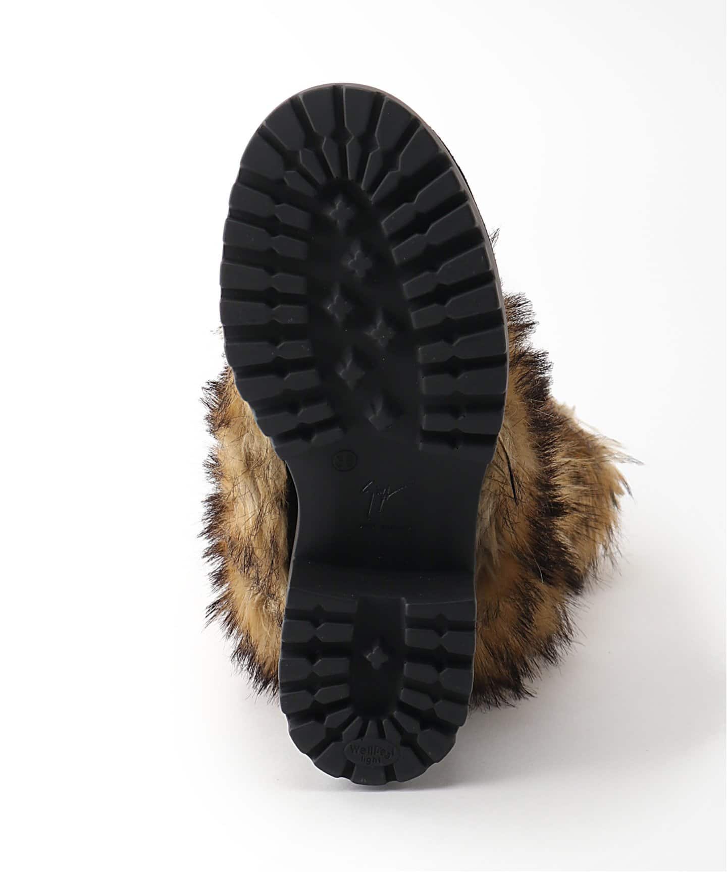 GIUSEPPE ZANOTTI/ジュゼッペ ザノッティ】Fake fur BOOTS（ロング