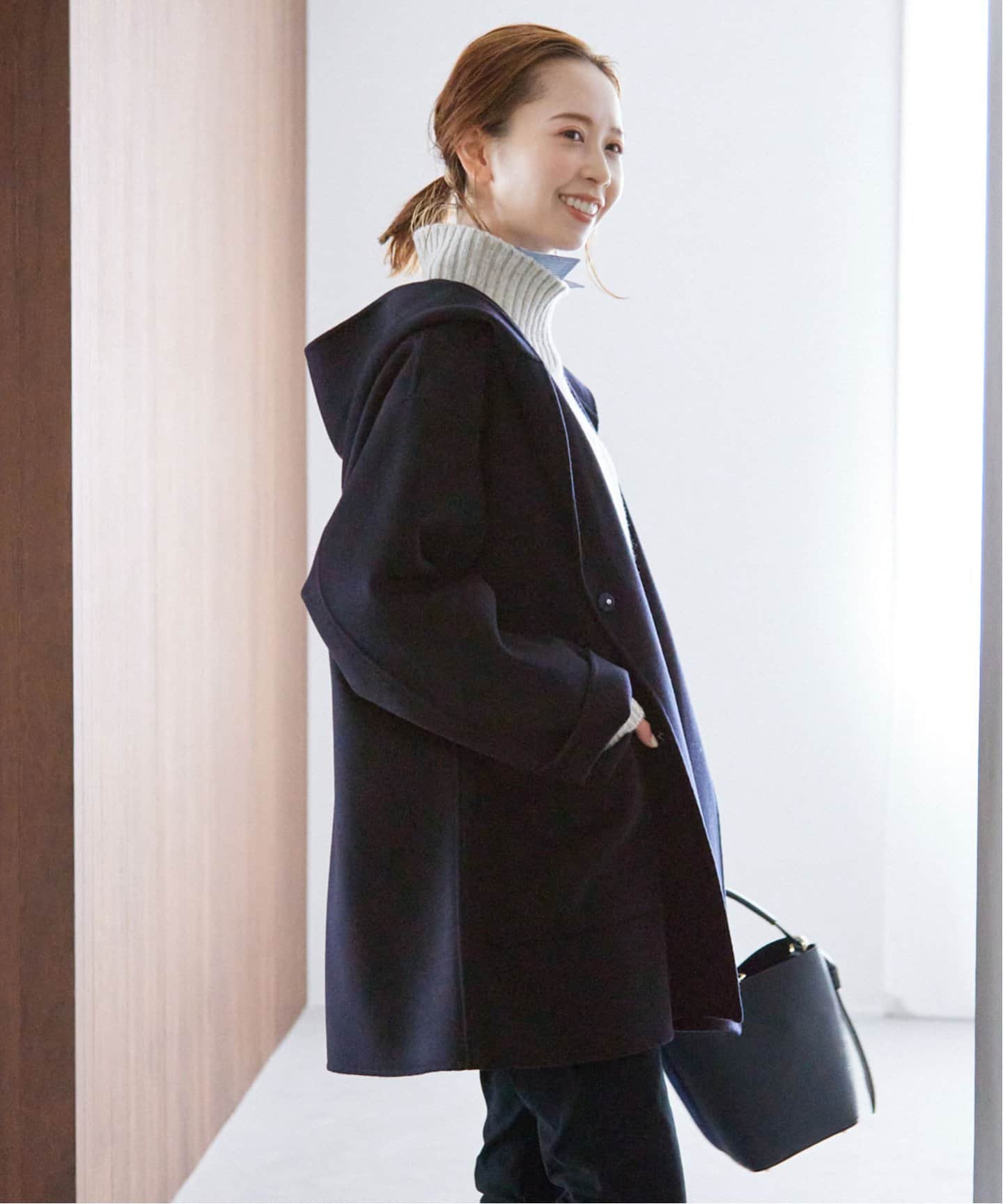 HAMILTONダブルフェイスフードコート（その他ブルゾン／アウター