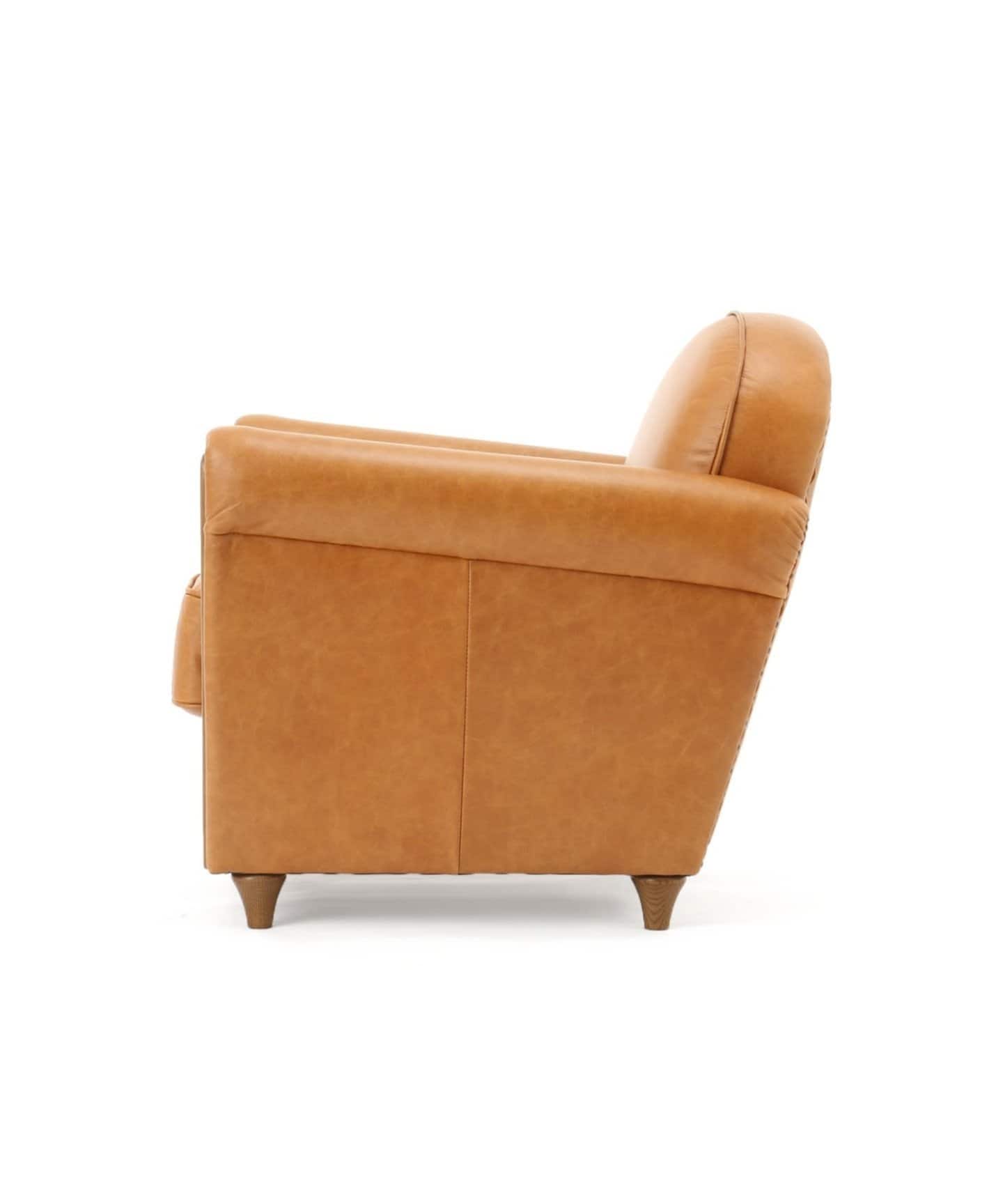 大型商品》OAKS CLUB CHAIR(smooth) オークスクラブチェア 2nd（ソファ