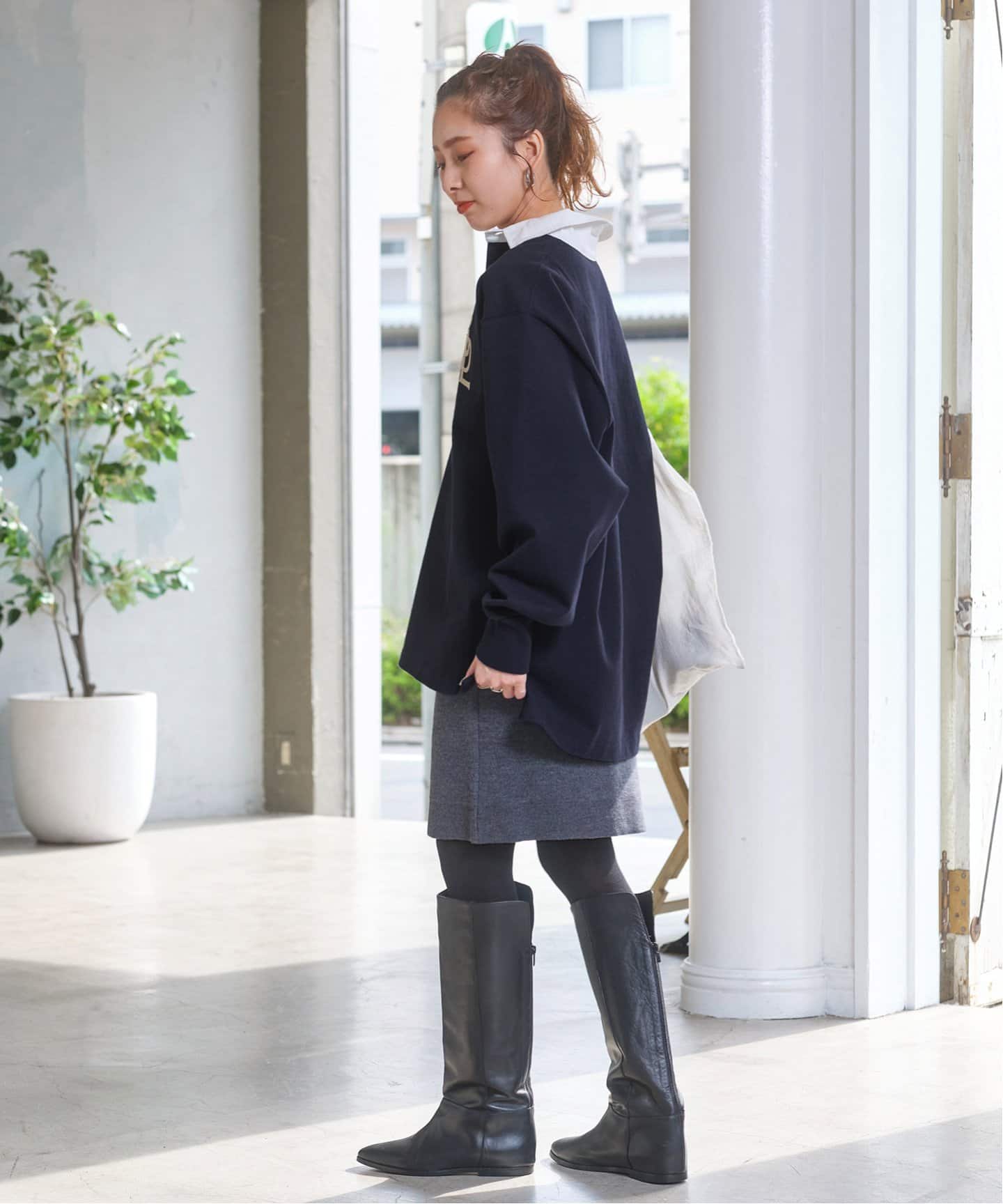 CORSO ROMA 9 / コルソローマノーヴェ】インヒールロングブーツ