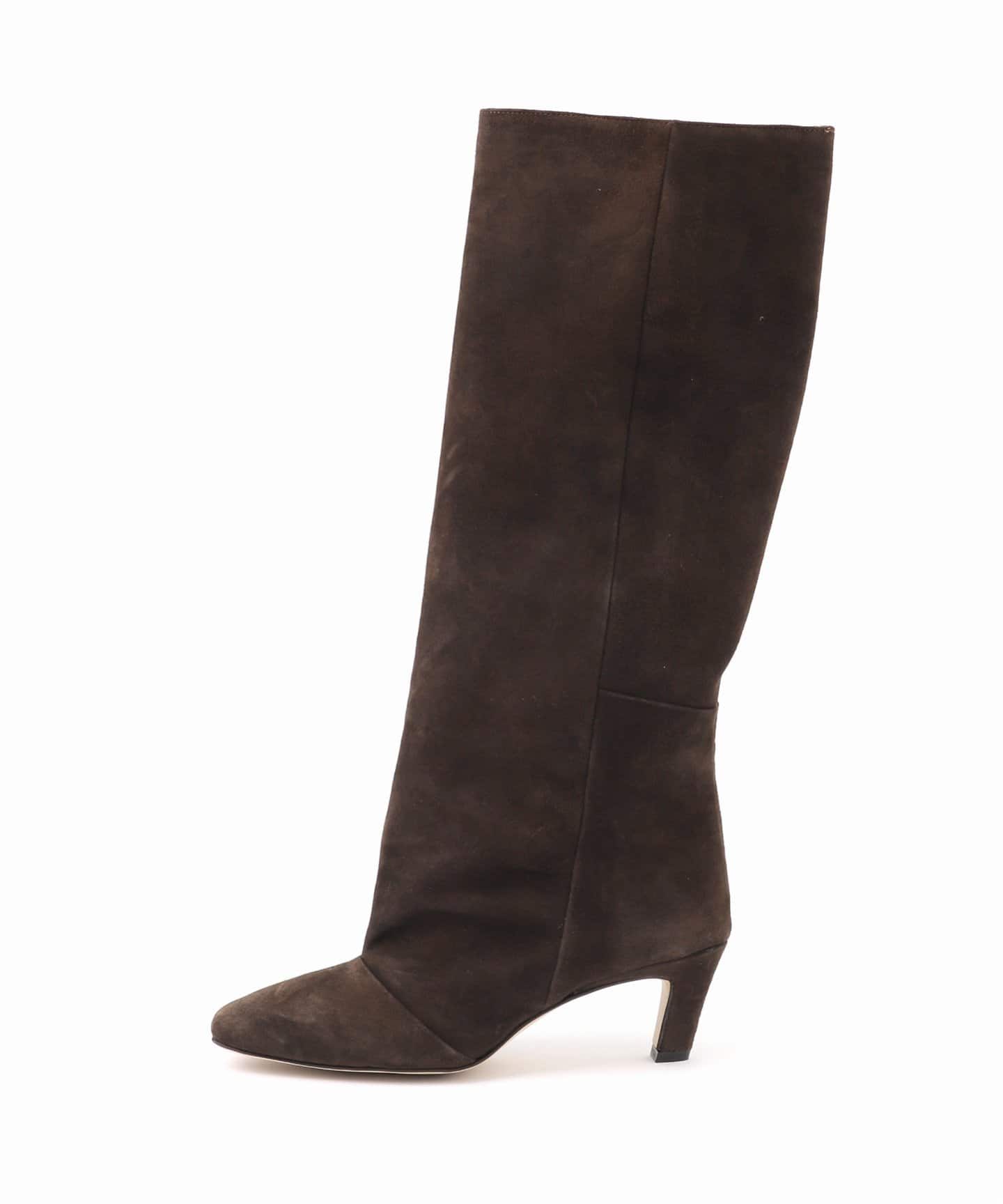 CORSO ROMA 9 / コルソローマノーヴェ】スエードヒールロングブーツ