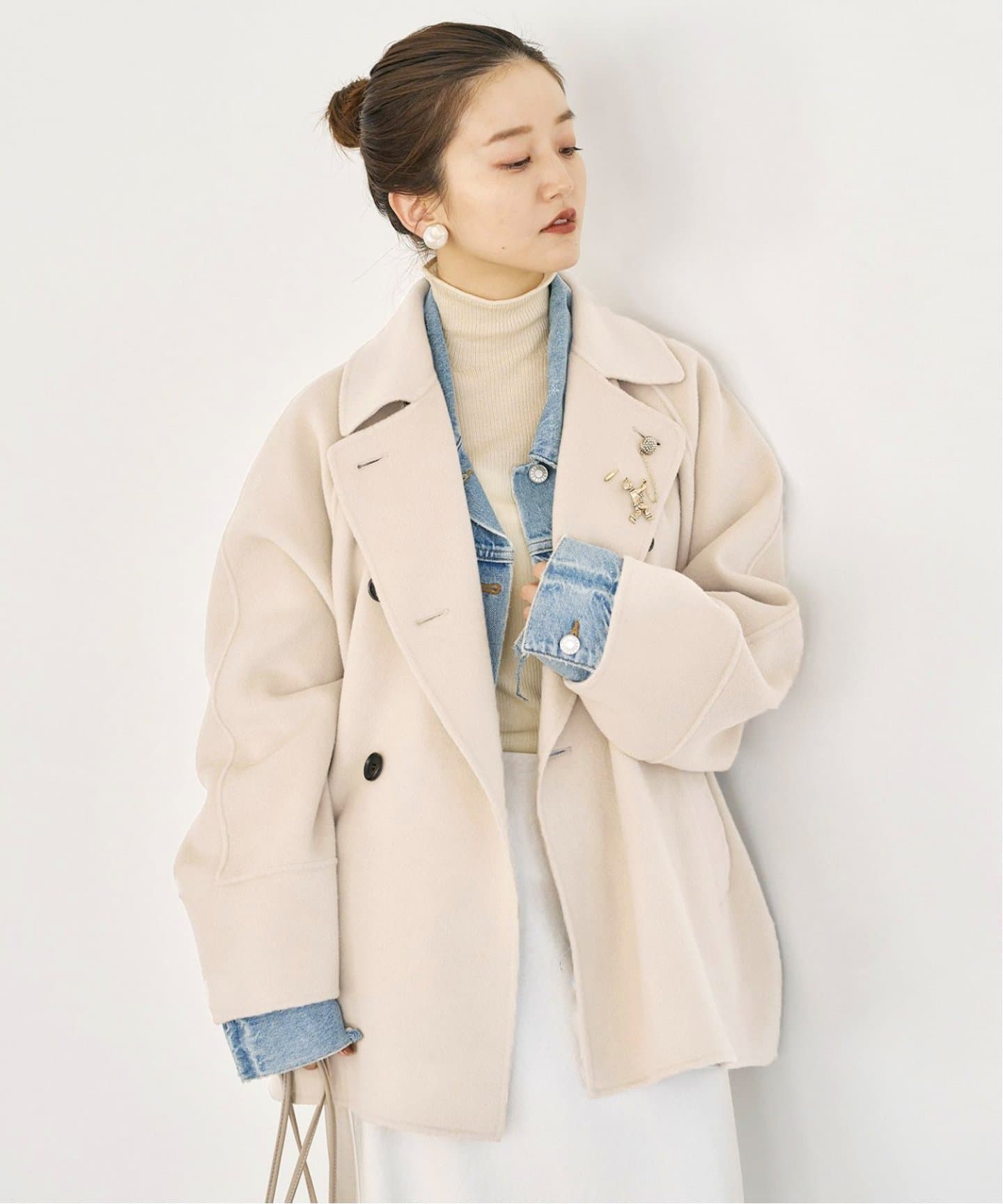 追加2》スーパー160ダブルフェイス ショートコート（その他ブルゾン