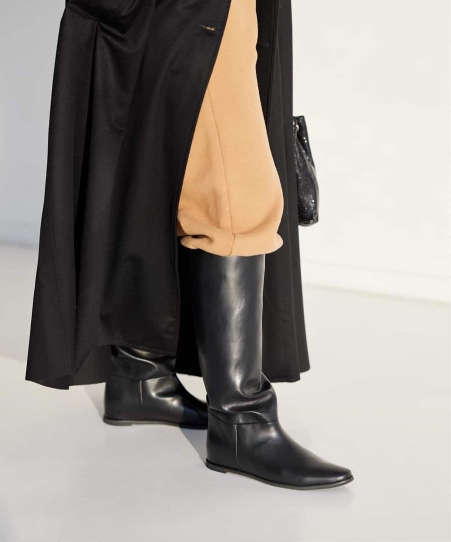 追加5》2cmワイドシャフトロングブーツ（ロングブーツ）｜LE TALON（ル