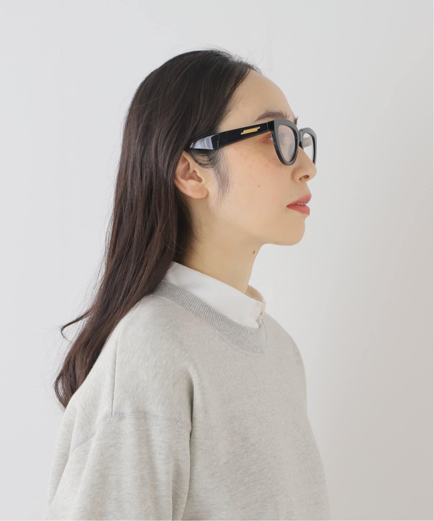 Bottega Veneta WOMAN ボストンメガネフレーム