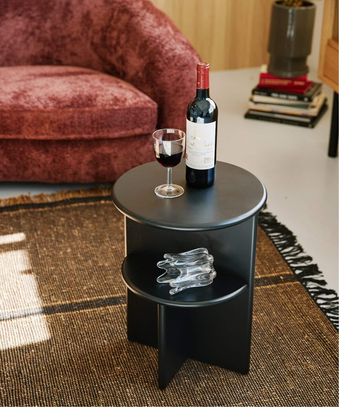 PORTO SIDE TABLE black ポルトサイドテーブル（テーブル）｜JOURNAL
