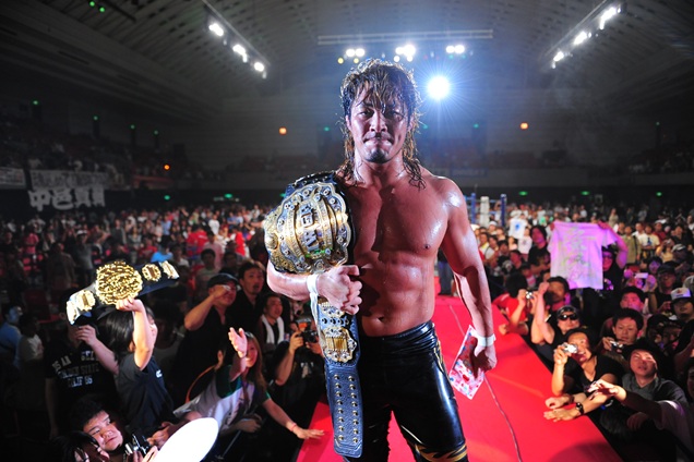 棚橋弘至がラスト大阪府立を前に振り返った“西の聖地”タイトルマッチ17