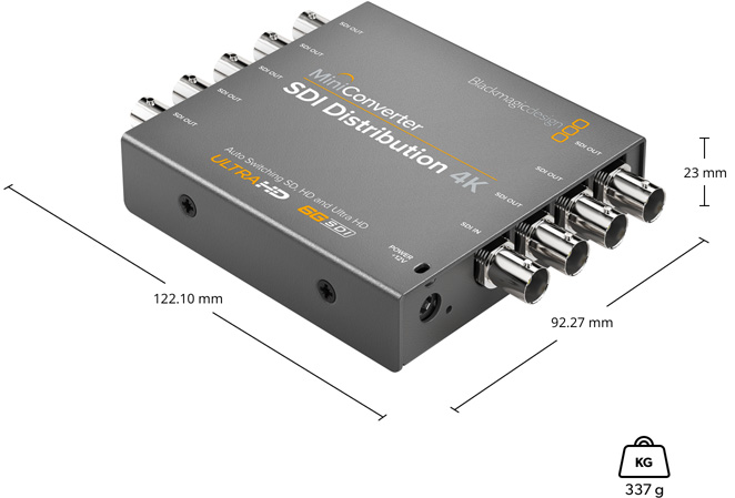 Mini Converters – 仕様 | Blackmagic Design