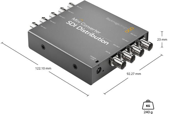 Mini Converters – 仕様 | Blackmagic Design