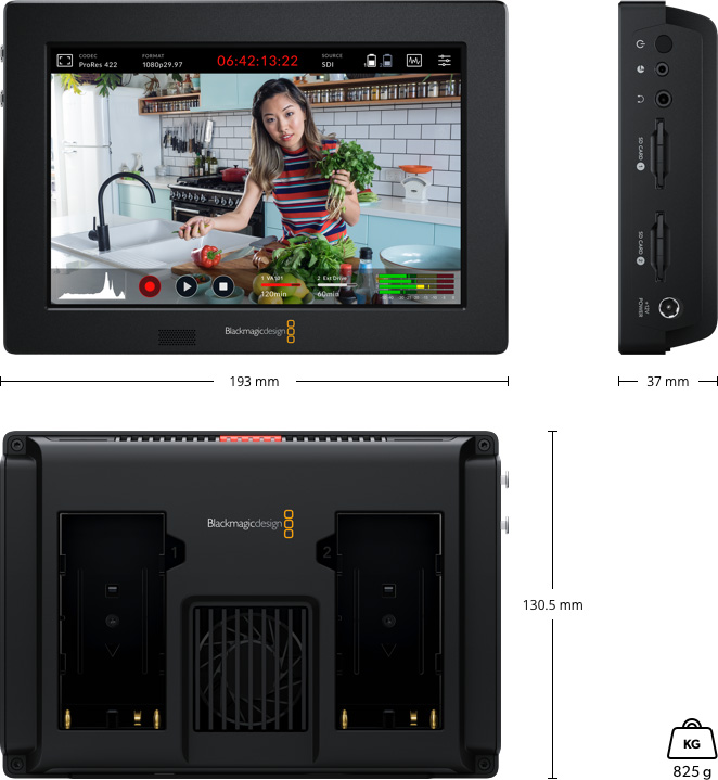 Blackmagic Video Assist – 仕様 | Blackmagic Design