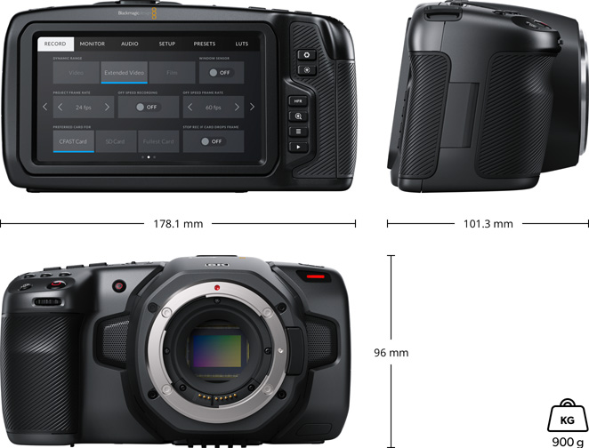 Blackmagic Pocket Cinema Camera 6K - Broadmedia