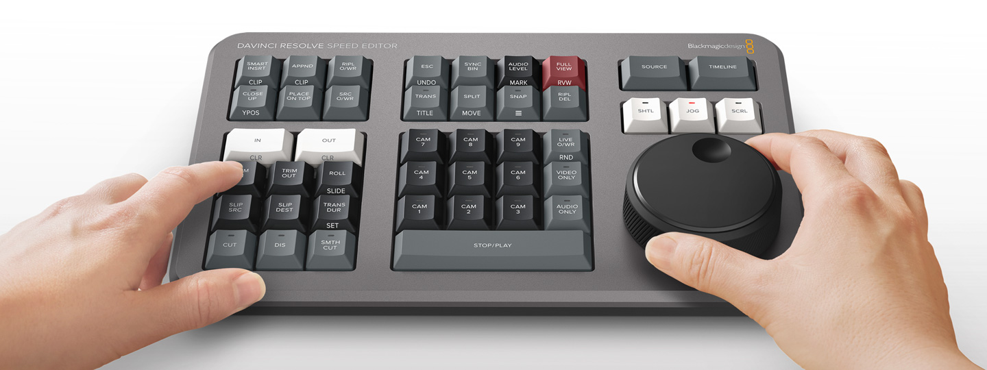 DaVinci Resolve – Teclado | Blackmagic Design