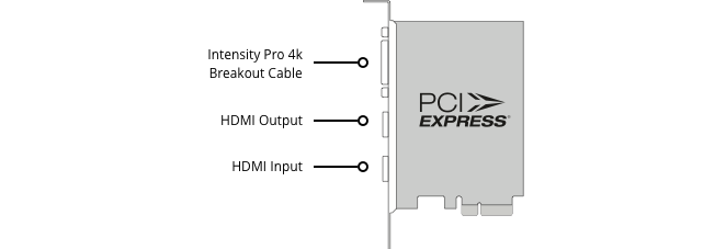 Intensity Pro 4K – Tech Specs | Blackmagic Design