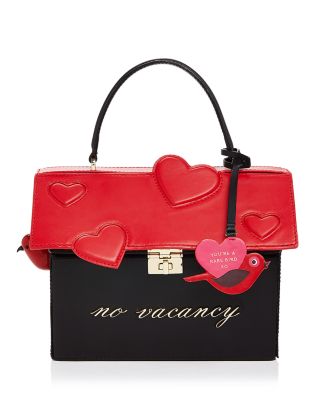 kate spade new york Be Mine You're a Rare Bird Birdhouse Leather