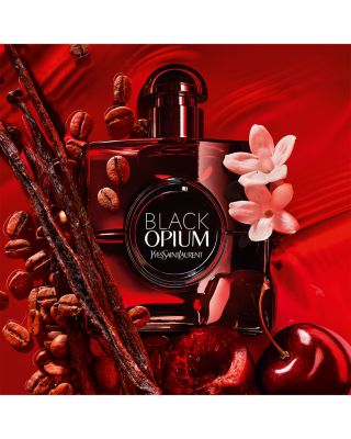 Yves Saint Laurent Black Opium Eau de Parfum Over Red | Bloomingdale's