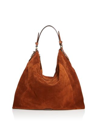 Jimmy Choo Ana Large Leather Hobo Bag | Bloomingdale's