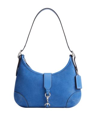 COACH Hamptons Suede Hobo Bag | Bloomingdale's