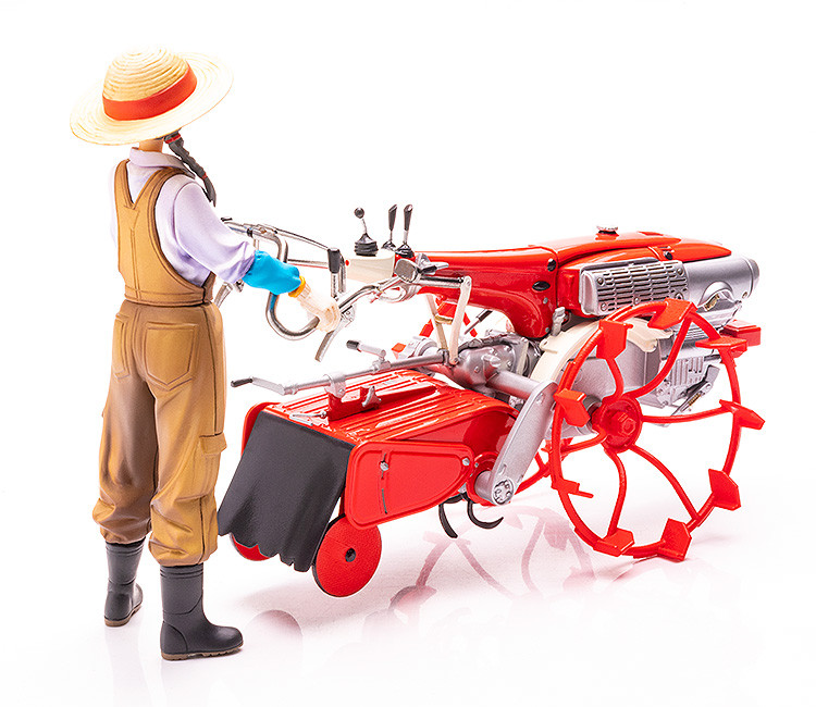 PLAMAX MF-28 minimum factory いなほ with ホンダ耕耘機F90 水田車輪Ver.