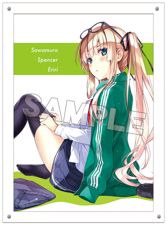 冴えない彼女の育てかた Fine B4ハイレゾアクリルアート 加藤恵/澤村