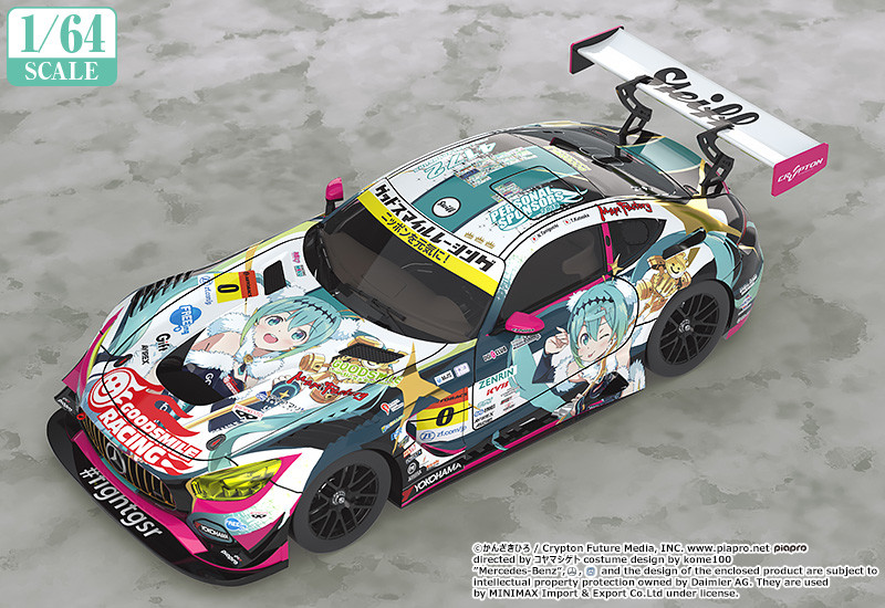1/64 グッドスマイル 初音ミク AMG 2018 SUPER GT ver.