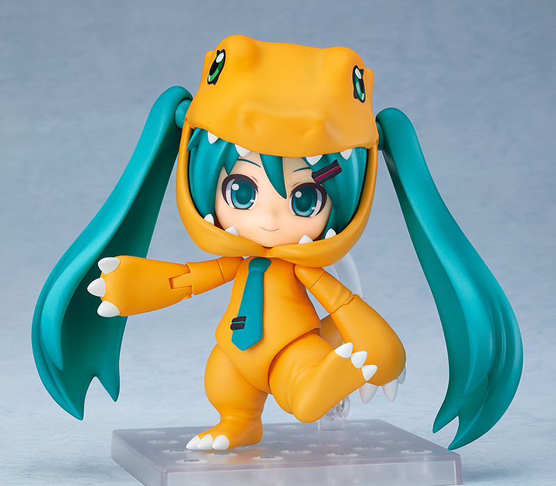 ねんどろいど 初音ミク きぐるみアグモンVer.