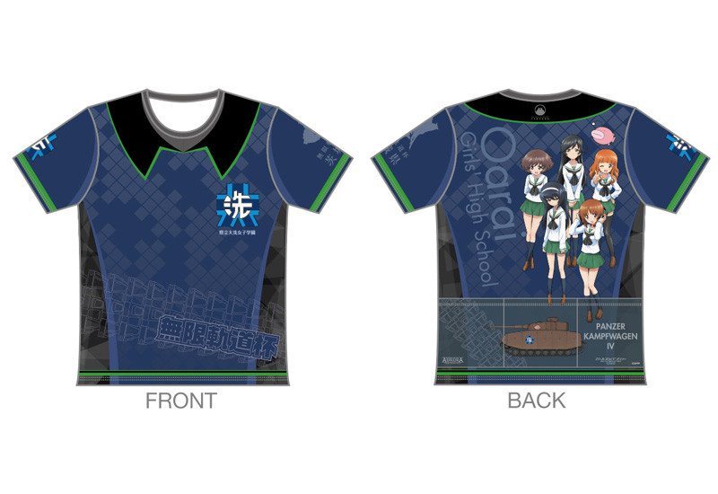 ガールズ＆パンツァー 最終章」ツーリングTシャツ【大洗女子学園Ver