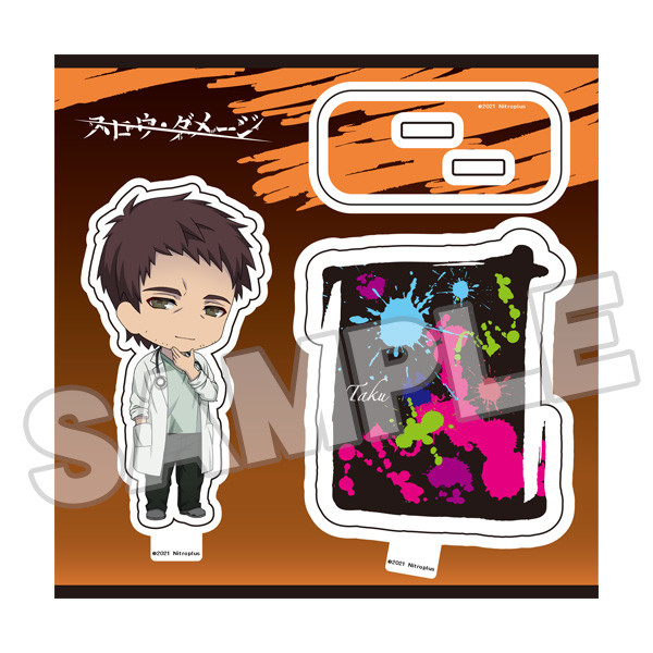 スロウ・ダメージ ねんどろいどぷらす アクリルスタンド トワ/タク