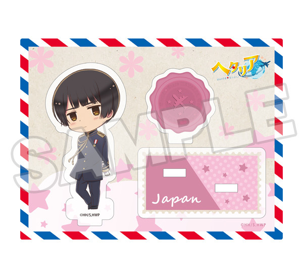 ヘタリア World☆Stars アクリルスタンド イタリア/ドイツ/日本