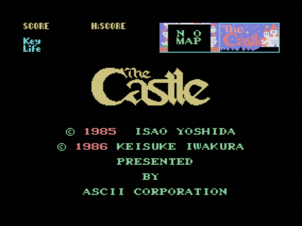 The Castle (1986, MSX, ASCII Corporation) | Generation MSX