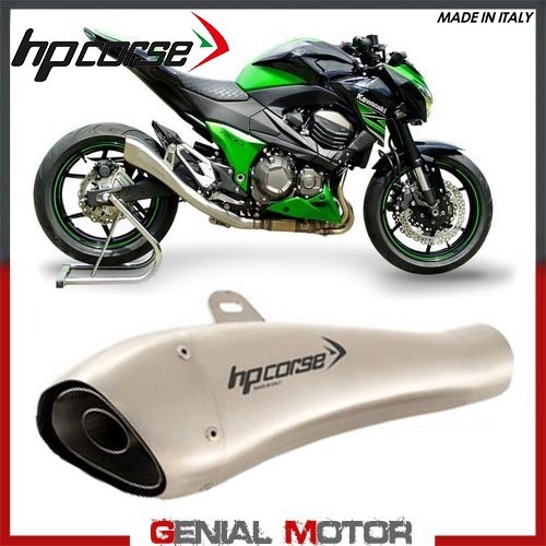 Exhaust Hp Corse Hydroform Satin Kawasaki Z 800 2013 13 | eBay