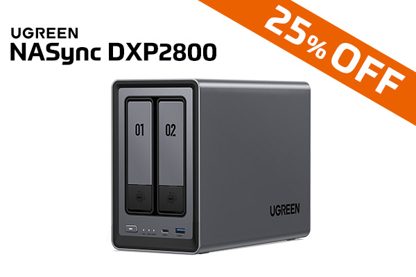 外付けハードディスク・ドライブ UGREEN NASync DXP4800 Plus UGREEN 4