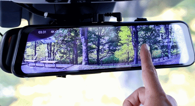 テレビを超えるほどの美しさ】 4K+2.5K 超高画質で夜の運転も安心