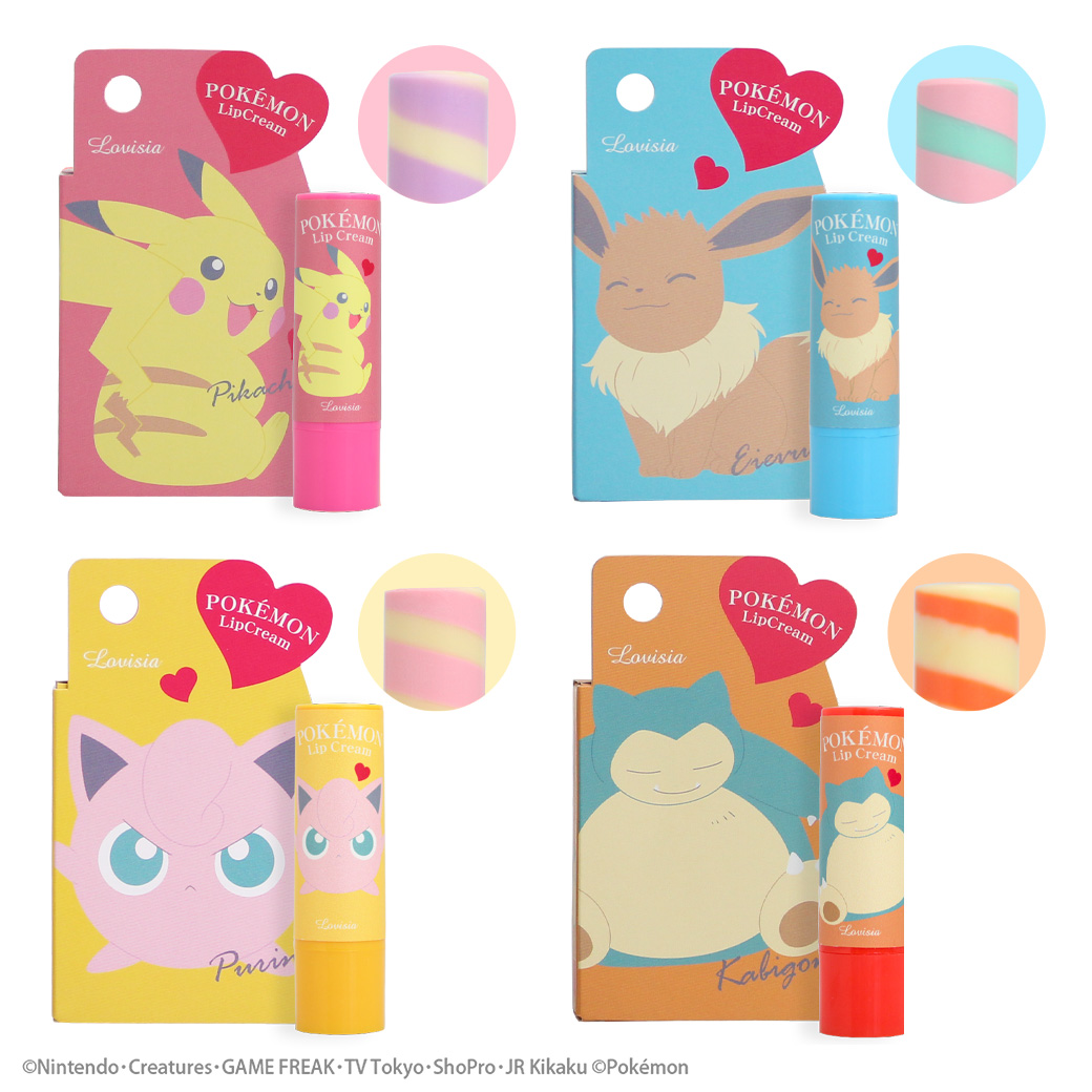 01 ポケモンリップクリーム プリン【Lovisia selection】