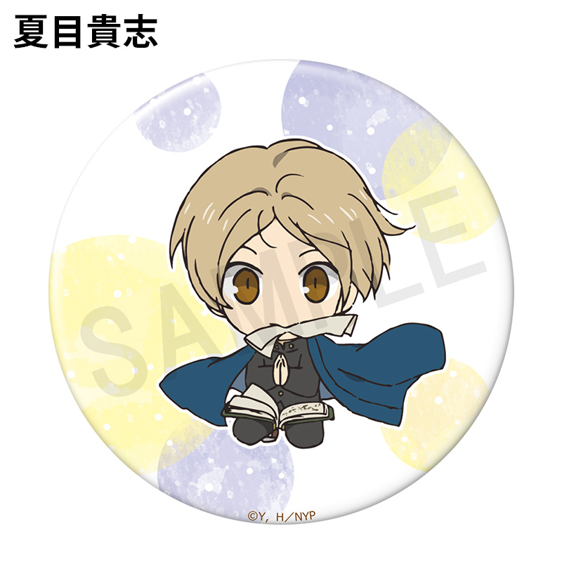 夏目友人帳 缶バッジ デザイン01(ニャンコ先生/A)【夏目友人帳 アニメ