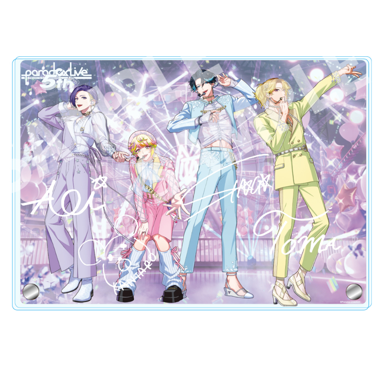 Paradox Live アクリルアートパネル 5th Anniversary VISTY【アニメ