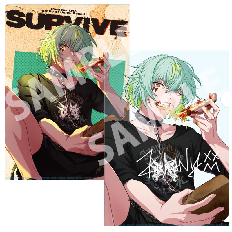 Paradox Live A4クリアファイル SURVIVE 御子柴 賢太【アニメタイムズ