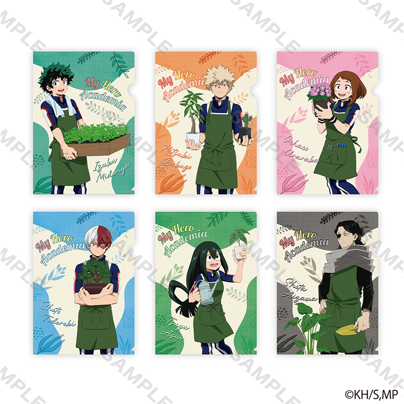 僕のヒーローアカデミア クリアファイル 園芸員 (轟焦凍)【YTE公式