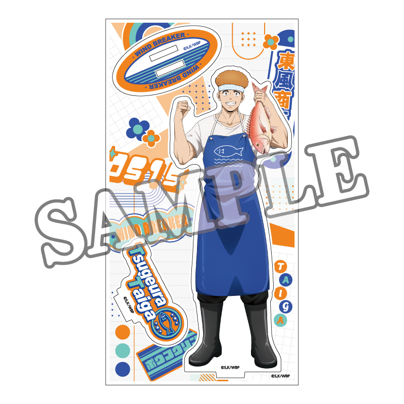 Jerry☆*°＊クローバー＆シロツメクサイラスト付きアクリル表札UV