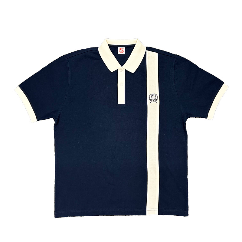校章ポロシャツ 紺【ASOBIMALL(アソビモール)】