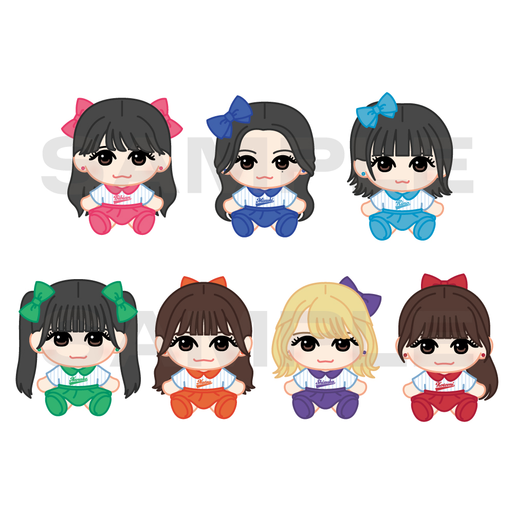 CANDY TUNEメンバー別かわぬい（全7種）【ASOBIMALL(アソビモール)】