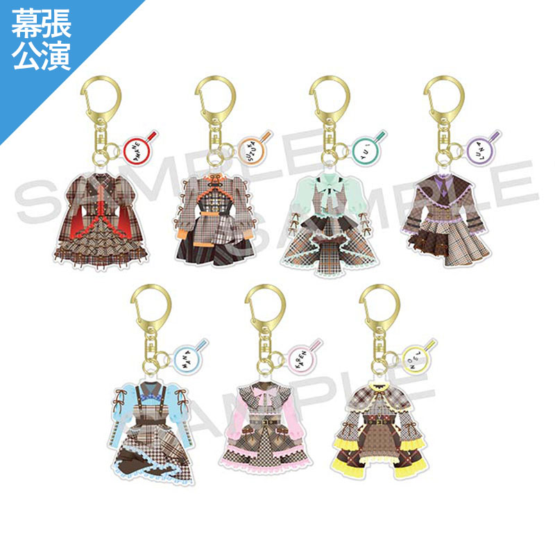 幕張公演】FRUITS ZIPPER メンバー別衣装アクキー-2025 探偵 costume