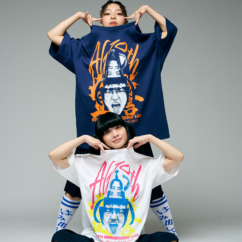 顔顔顔顔TEE/NAVY M【ASOBIMALL(アソビモール)】