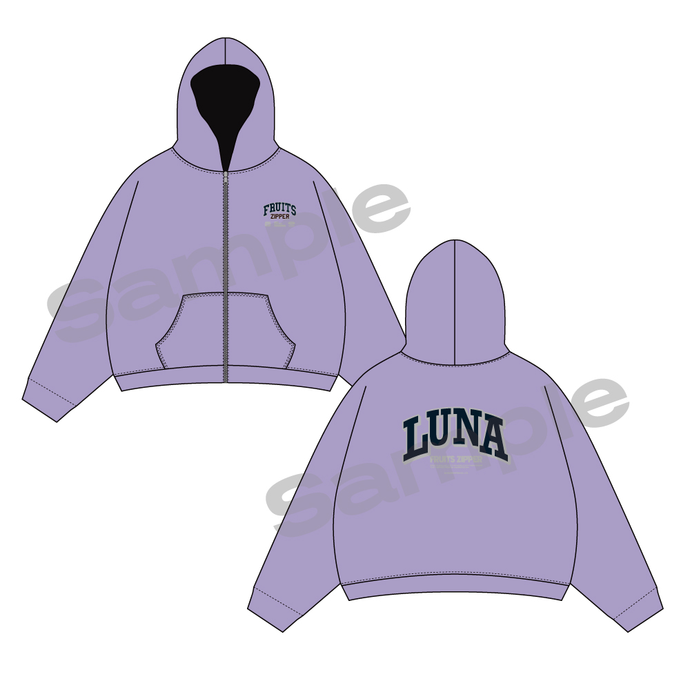 ファンクラブ限定】FRUITSZIPPER oshiapiパーカー FC限定/通販限定