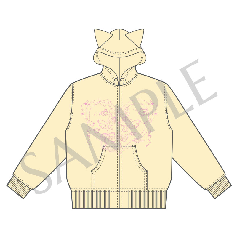 村川緋杏 生誕祭2025 こんこんZIPパーカー/L【ASOBIMALL(アソビモール)】